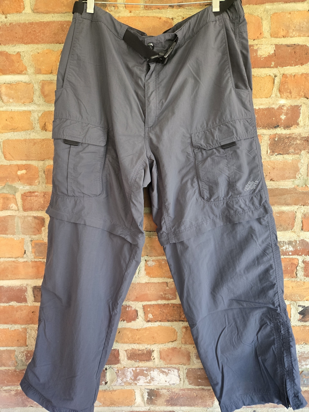 Eastern Mountain Sports Men's Convertible Cargo Pants in Charcoal